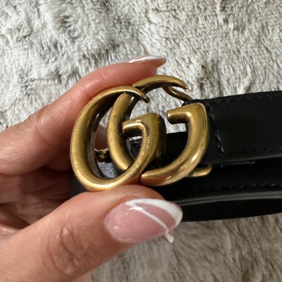 Gucci GG marmont thin belt (size Gucci 70) - Picture 14 of 15